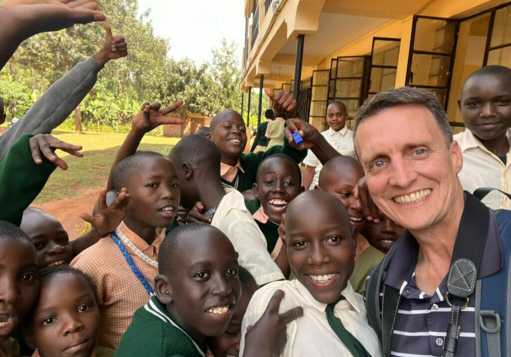 Ted Opderbeck, a Waldwick High School social studies teacher, visits The GRACE Academic Center in Kisii, Kenya six years after starting his work with them through TEEEM.