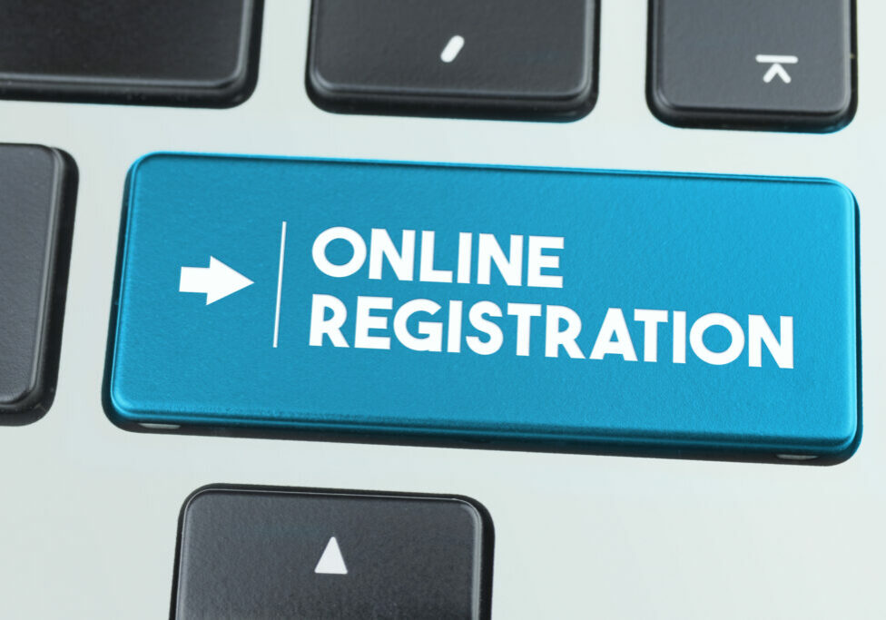  Online Registration Button